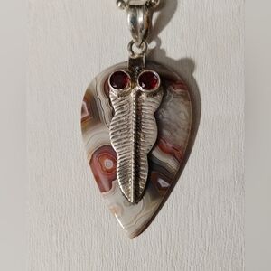 Mod Owl 925 Gemstone Necklace